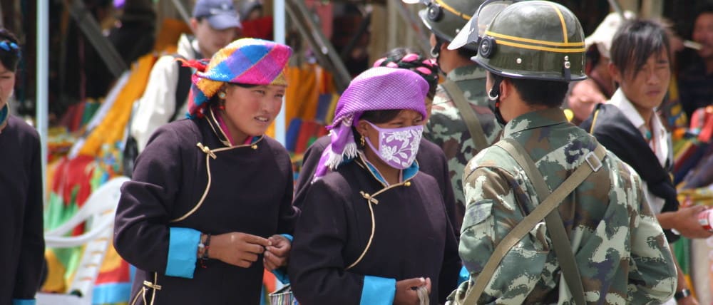 Militär in Lhasa