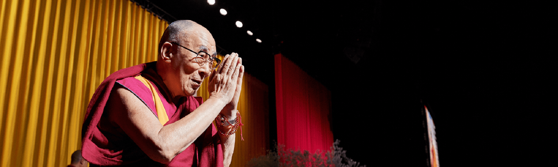 Der Dalai Lama 2016 in Brüssel