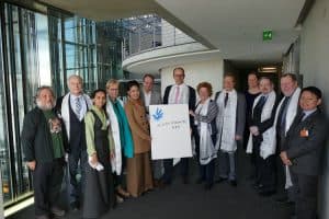 Tibet-Tibet Gesprächskreis im Deutschen Bundestag.