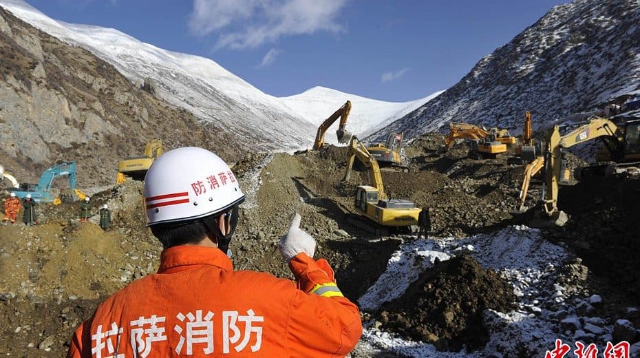 Bergbau in Tibet (C) FreeTibet