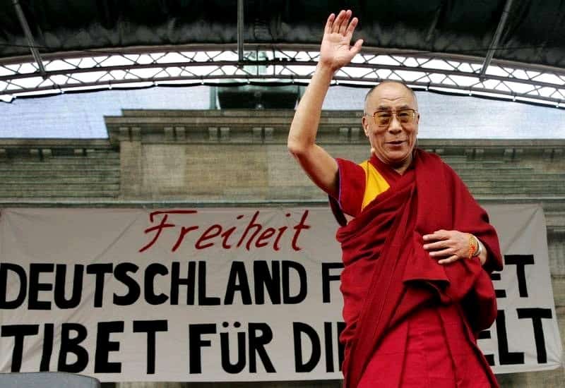 Der Dalai Lama 2008 in Deutschland