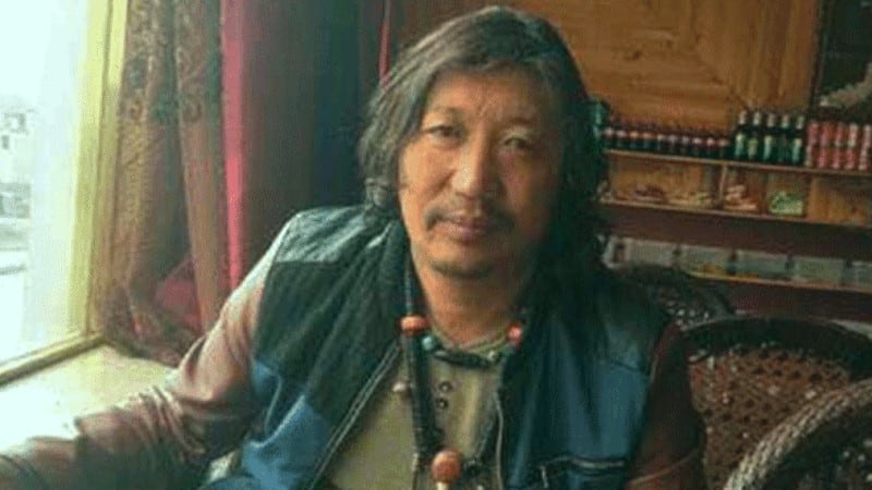 Der tibetische Umweltaktivist A-Nya Sengdra