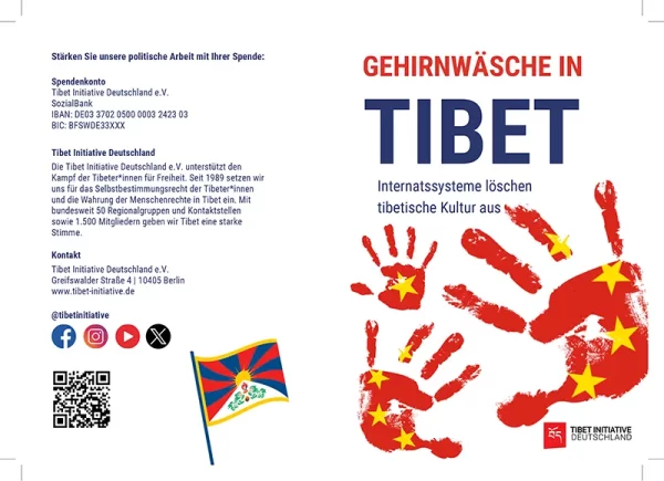 Gehirnwäsche in Tibet Flyer
